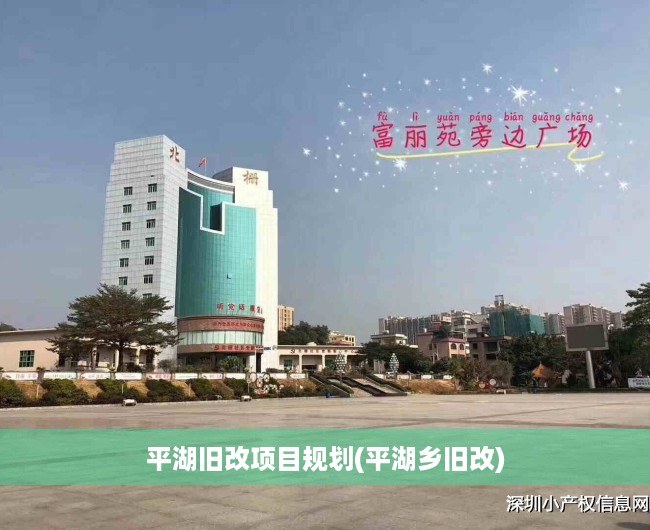 平湖旧改项目规划(平湖乡旧改)
