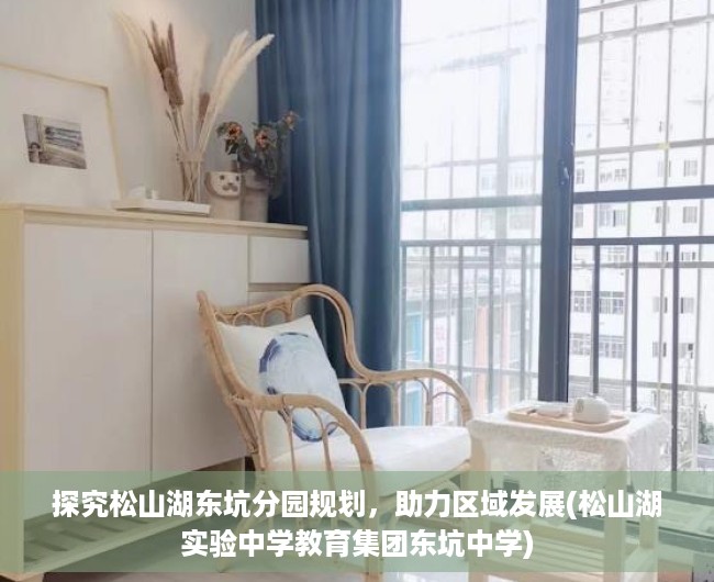 探究松山湖东坑分园规划，助力区域发展(松山湖实验中学教育集团东坑中学)
