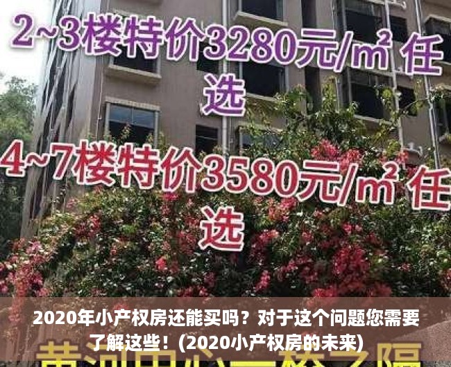 2020年小产权房还能买吗？对于这个问题您需要了解这些！(2020小产权房的未来)