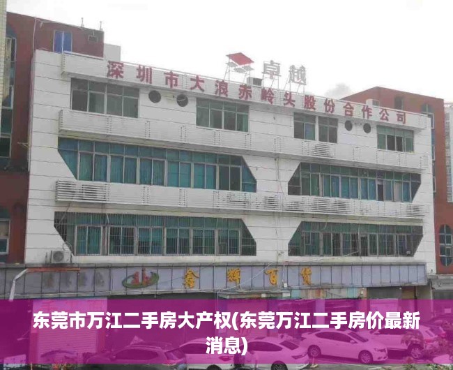 东莞市万江二手房大产权(东莞万江二手房价最新消息) 东莞市万江二手房大产权(东莞万江二手房价最新消息)