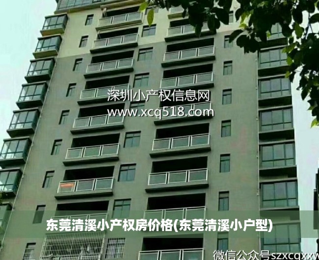 东莞清溪小产权房价格(东莞清溪小户型) 东莞清溪小产权房价格(东莞清溪小户型)