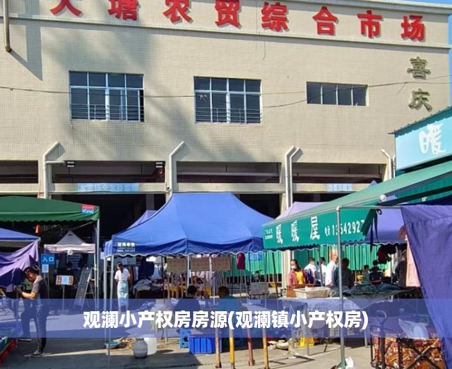 观澜小产权房房源(观澜镇小产权房)