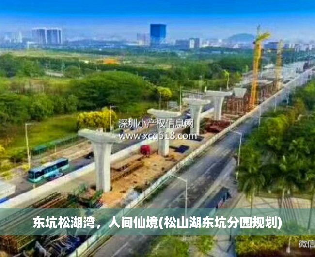 东坑松湖湾，人间仙境(松山湖东坑分园规划)