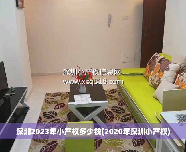 深圳2023年小产权多少钱(2020年深圳小产权)