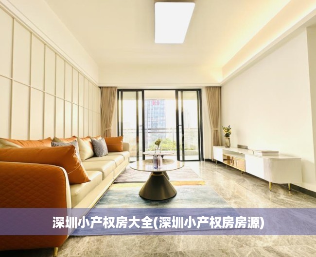 深圳小产权房大全(深圳小产权房房源)