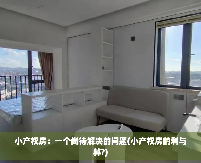 小产权房：一个尚待解决的问题(小产权房的利与弊?)