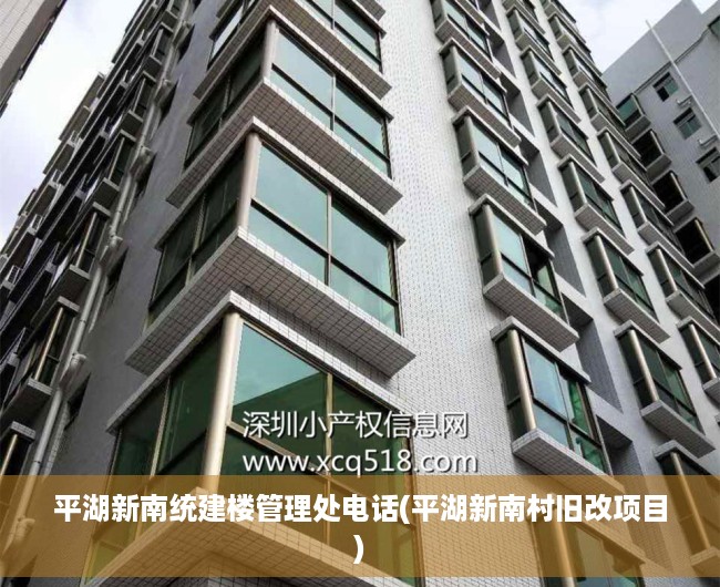 平湖新南统建楼管理处电话(平湖新南村旧改项目)