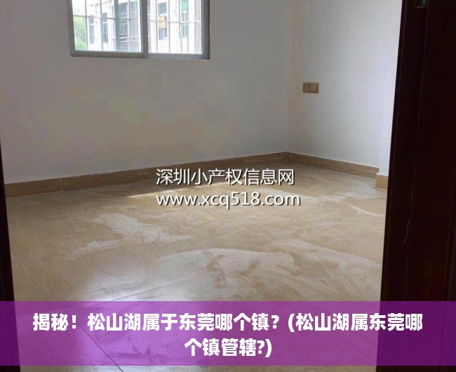 揭秘！松山湖属于东莞哪个镇？(松山湖属东莞哪个镇管辖?)