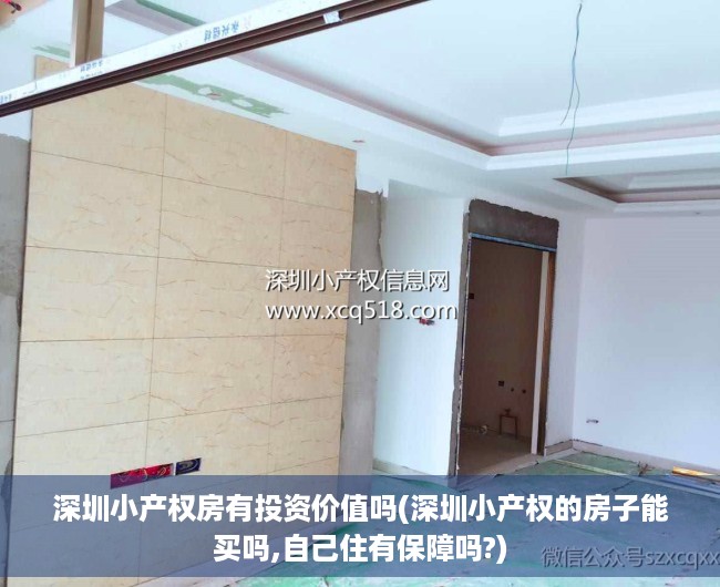 深圳小产权房有投资价值吗(深圳小产权的房子能买吗,自己住有保障吗?) 深圳小产权房有投资价值吗(深圳小产权的房子能买吗,自己住有保障吗?)