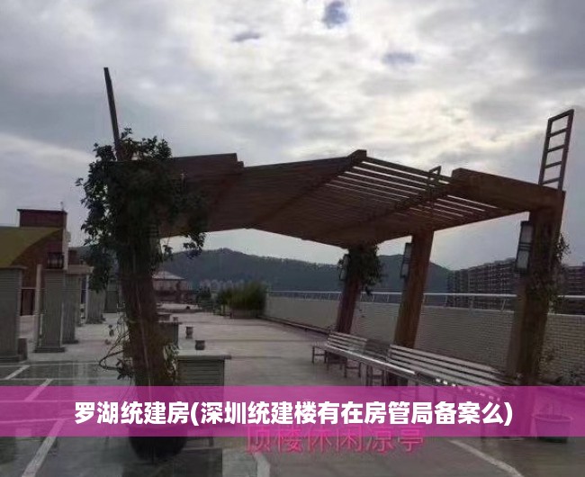 罗湖统建房(深圳统建楼有在房管局备案么) 罗湖统建房(深圳统建楼有在房管局备案么)