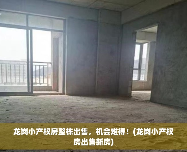 龙岗小产权房整栋出售，机会难得！(龙岗小产权房出售新房)