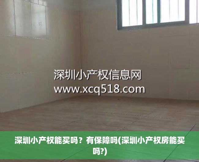 深圳小产权能买吗?有保障吗(深圳小产权房能买吗?) 深圳小产权能买吗?有保障吗(深圳小产权房能买吗?)