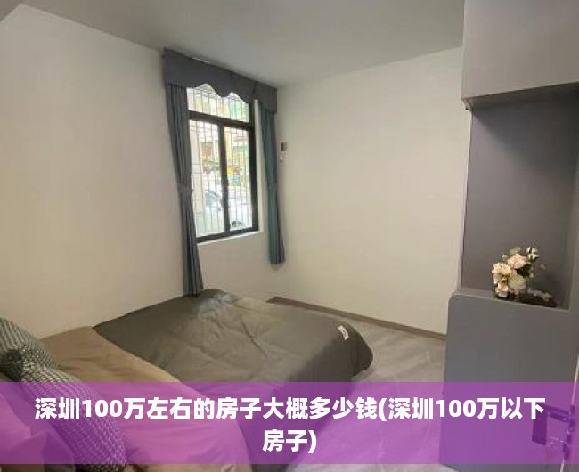 深圳100万左右的房子大概多少钱(深圳100万以下房子)
