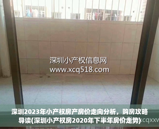 深圳2023年小产权房产房价走向分析，购房攻略导读(深圳小产权房2020年下半年房价走势)