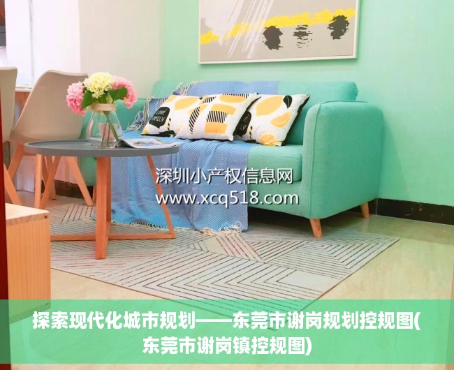 探索现代化城市规划——东莞市谢岗规划控规图(东莞市谢岗镇控规图)
