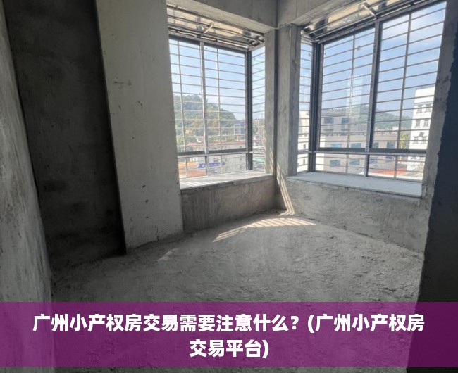 广州小产权房交易需要注意什么？(广州小产权房交易平台)