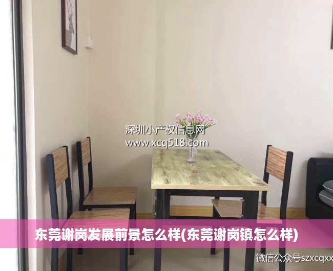 东莞谢岗发展前景怎么样(东莞谢岗镇怎么样) 东莞谢岗发展前景怎么样(东莞谢岗镇怎么样)