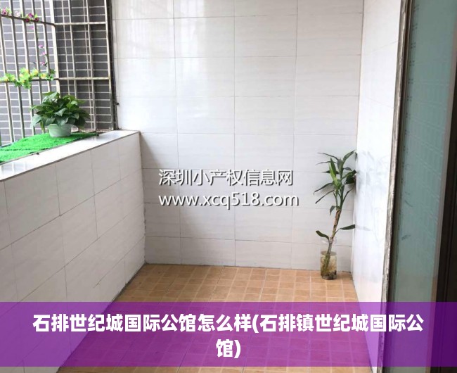 石排世纪城国际公馆怎么样(石排镇世纪城国际公馆)
