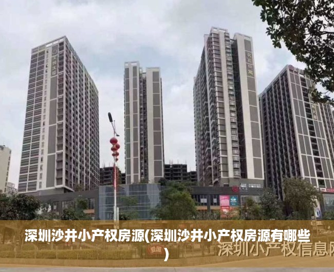 深圳沙井小产权房源(深圳沙井小产权房源有哪些)