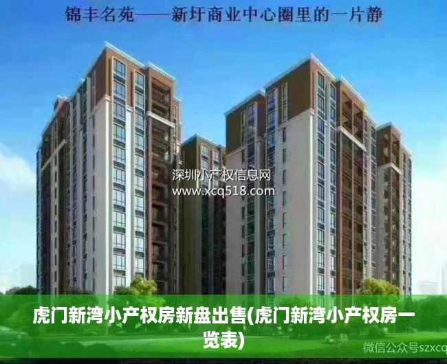 虎门新湾小产权房新盘出售(虎门新湾小产权房一览表)