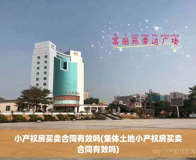 小产权房买卖合同有效吗(集体土地小产权房买卖合同有效吗) 小产权房买卖合同有效吗(集体土地小产权房买卖合同有效吗)