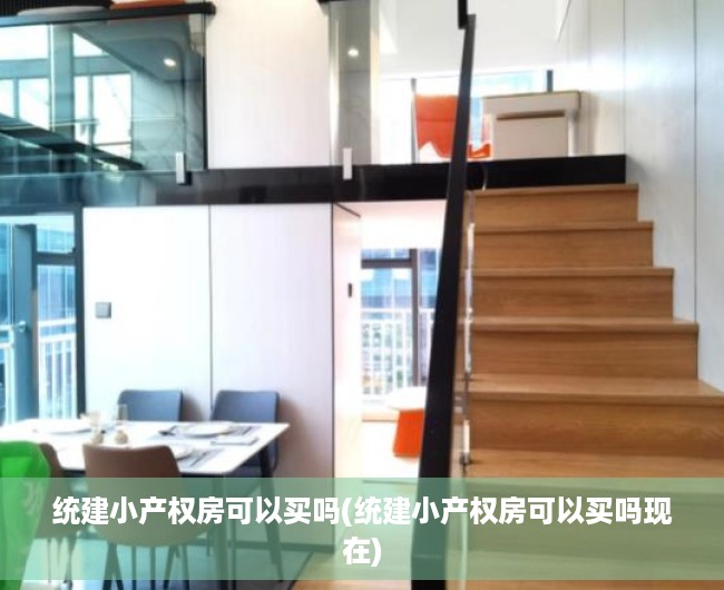 统建小产权房可以买吗(统建小产权房可以买吗现在)