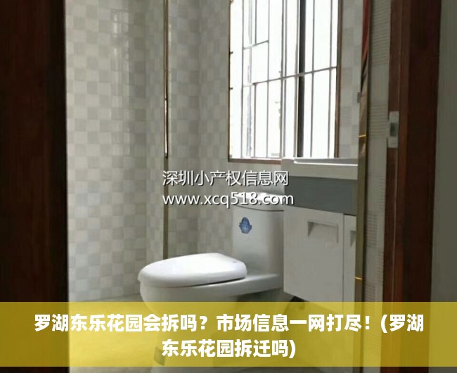 罗湖东乐花园会拆吗？市场信息一网打尽！(罗湖东乐花园拆迁吗)
