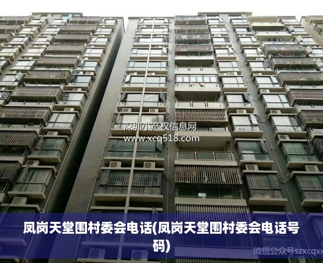 凤岗天堂围村委会电话(凤岗天堂围村委会电话号码)
