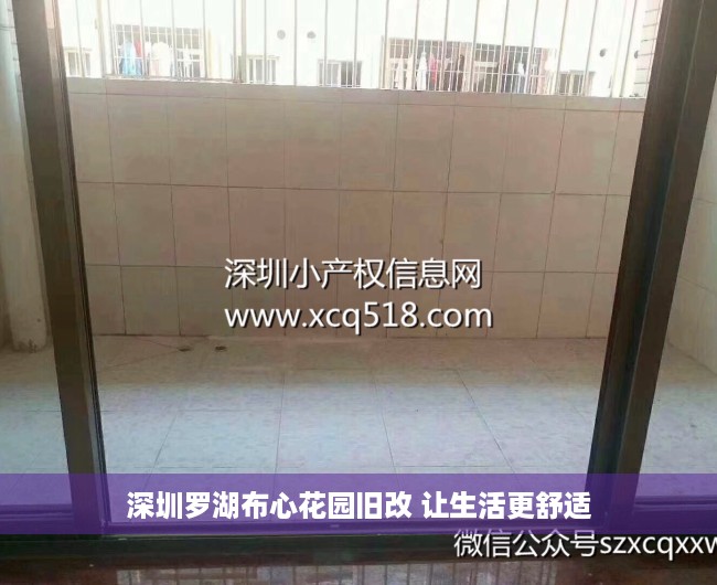 深圳罗湖布心花园旧改 让生活更舒适