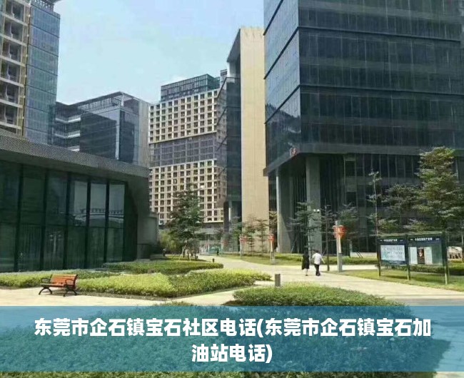 东莞市企石镇宝石社区电话(东莞市企石镇宝石加油站电话) 东莞市企石镇宝石社区电话(东莞市企石镇宝石加油站电话)