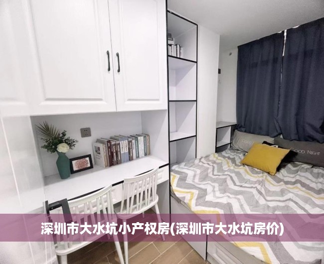 深圳市大水坑小产权房(深圳市大水坑房价)