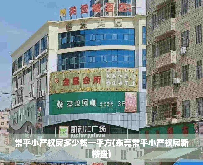 常平小产权房多少钱一平方(东莞常平小产权房新楼盘) 常平小产权房多少钱一平方(东莞常平小产权房新楼盘)
