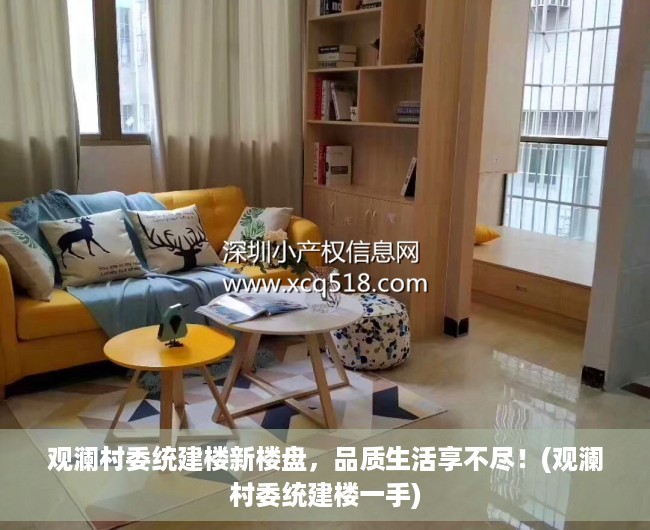 观澜村委统建楼新楼盘，品质生活享不尽！(观澜村委统建楼一手)