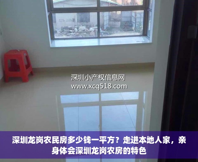 深圳龙岗农民房多少钱一平方？走进本地人家，亲身体会深圳龙岗农房的特色