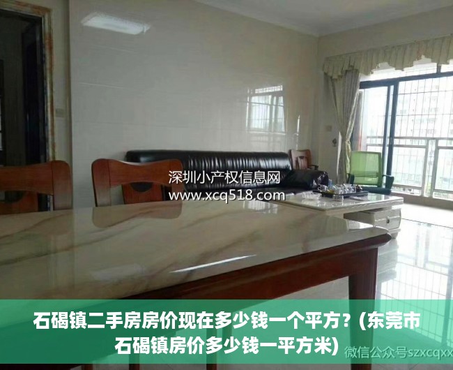 石碣镇二手房房价现在多少钱一个平方？(东莞市石碣镇房价多少钱一平方米)