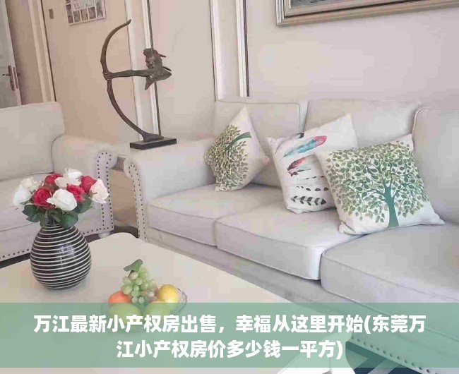 万江最新小产权房出售，幸福从这里开始(东莞万江小产权房价多少钱一平方)