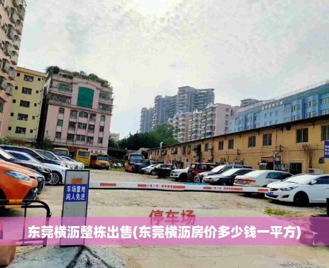 东莞横沥整栋出售(东莞横沥房价多少钱一平方) 东莞横沥整栋出售(东莞横沥房价多少钱一平方)