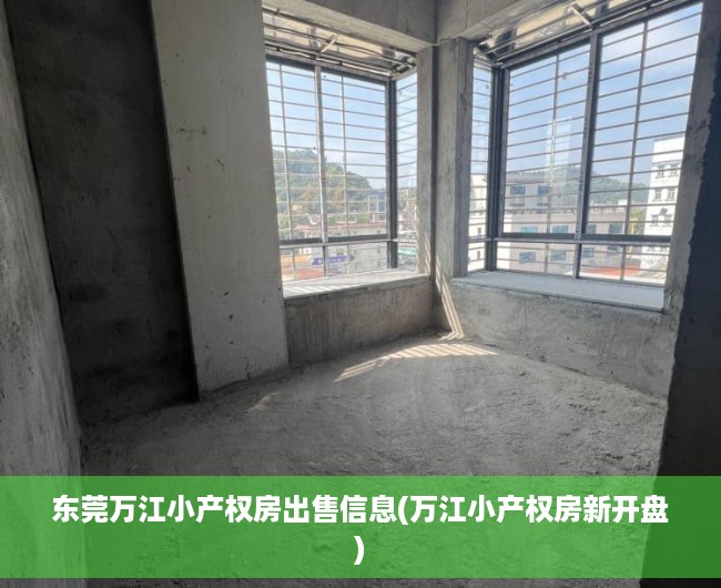 东莞万江小产权房出售信息(万江小产权房新开盘) 东莞万江小产权房出售信息(万江小产权房新开盘)