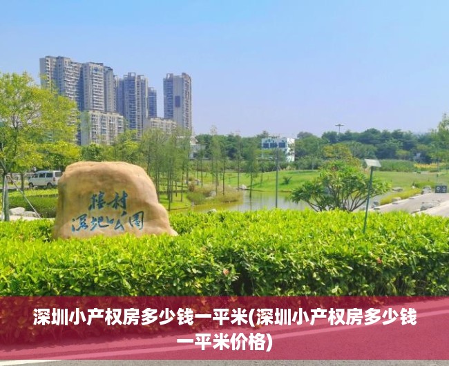 深圳小产权房多少钱一平米(深圳小产权房多少钱一平米价格) 深圳小产权房多少钱一平米(深圳小产权房多少钱一平米价格)