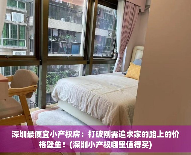 深圳最便宜小产权房：打破刚需追求家的路上的价格壁垒！(深圳小产权哪里值得买)