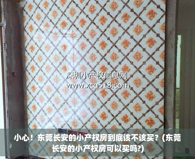小心！东莞长安的小产权房到底该不该买？(东莞长安的小产权房可以买吗?)