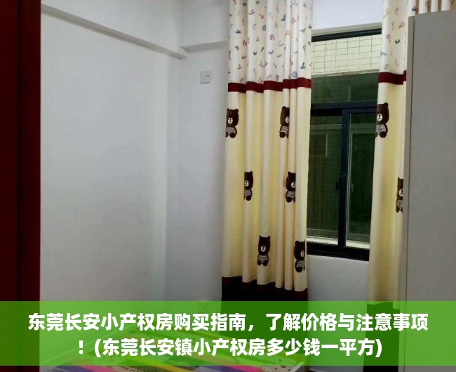 东莞长安小产权房购买指南，了解价格与注意事项！(东莞长安镇小产权房多少钱一平方)