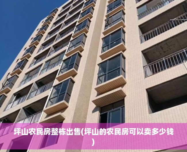 坪山农民房整栋出售(坪山的农民房可以卖多少钱)