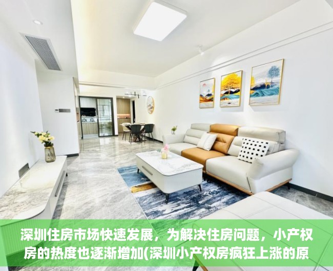 深圳住房市场快速发展，为解决住房问题，小产权房的热度也逐渐增加(深圳小产权房疯狂上涨的原因)