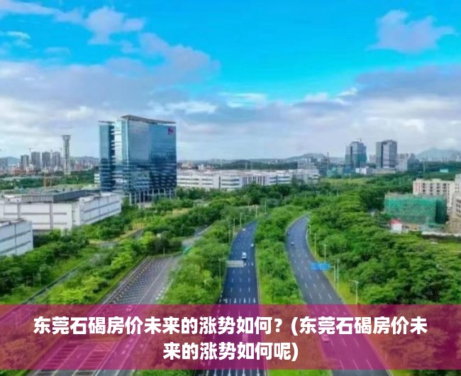 东莞石碣房价未来的涨势如何？(东莞石碣房价未来的涨势如何呢)