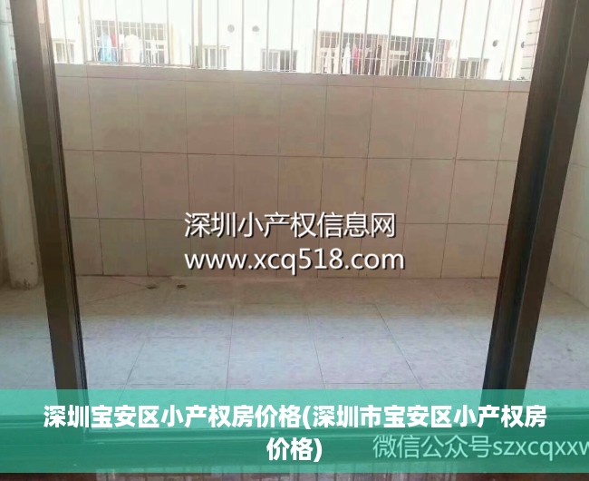 深圳宝安区小产权房价格(深圳市宝安区小产权房价格)