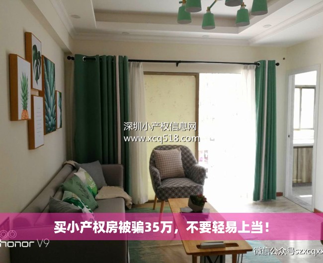 买小产权房被骗35万，不要轻易上当！