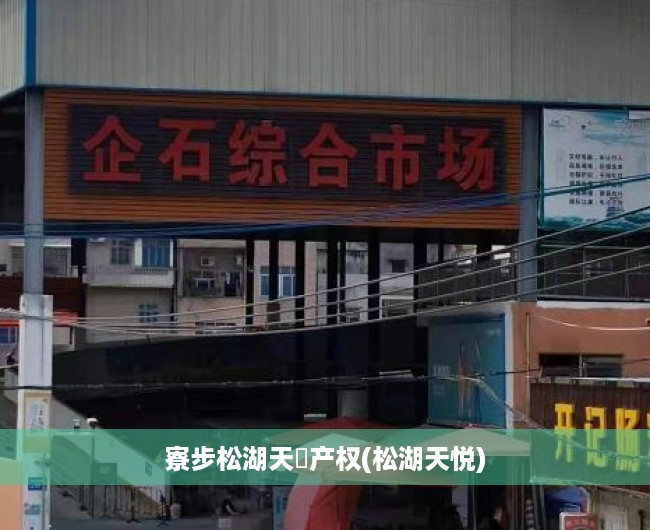 寮步松湖天玥产权(松湖天悦) 寮步松湖天玥产权(松湖天悦)