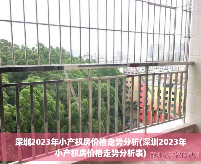 深圳2023年小产权房价格走势分析(深圳2023年小产权房价格走势分析表)