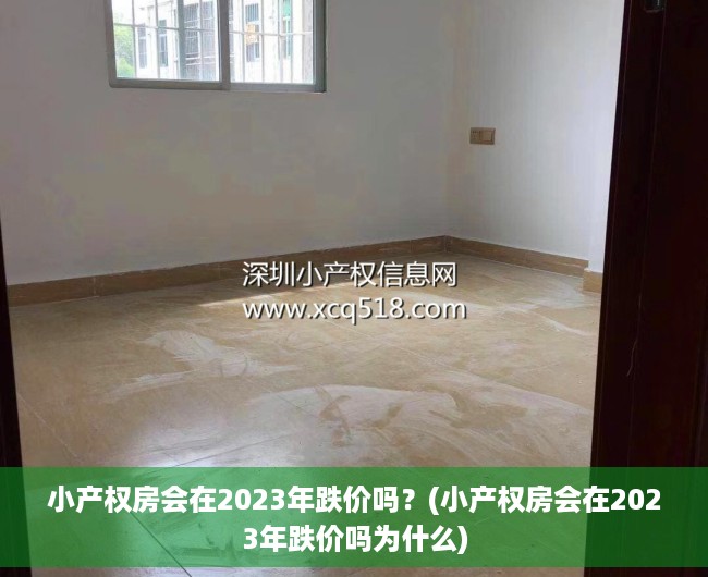 小产权房会在2023年跌价吗？(小产权房会在2023年跌价吗为什么)
